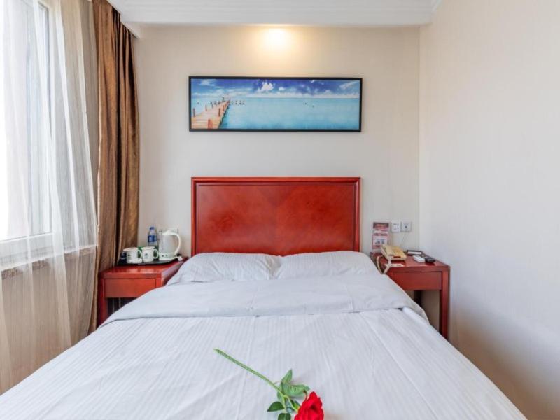 Greentree Inn Liaoning Dalian Development Zone Jinma Road Pedestrian Street Express Hotel Exteriér fotografie