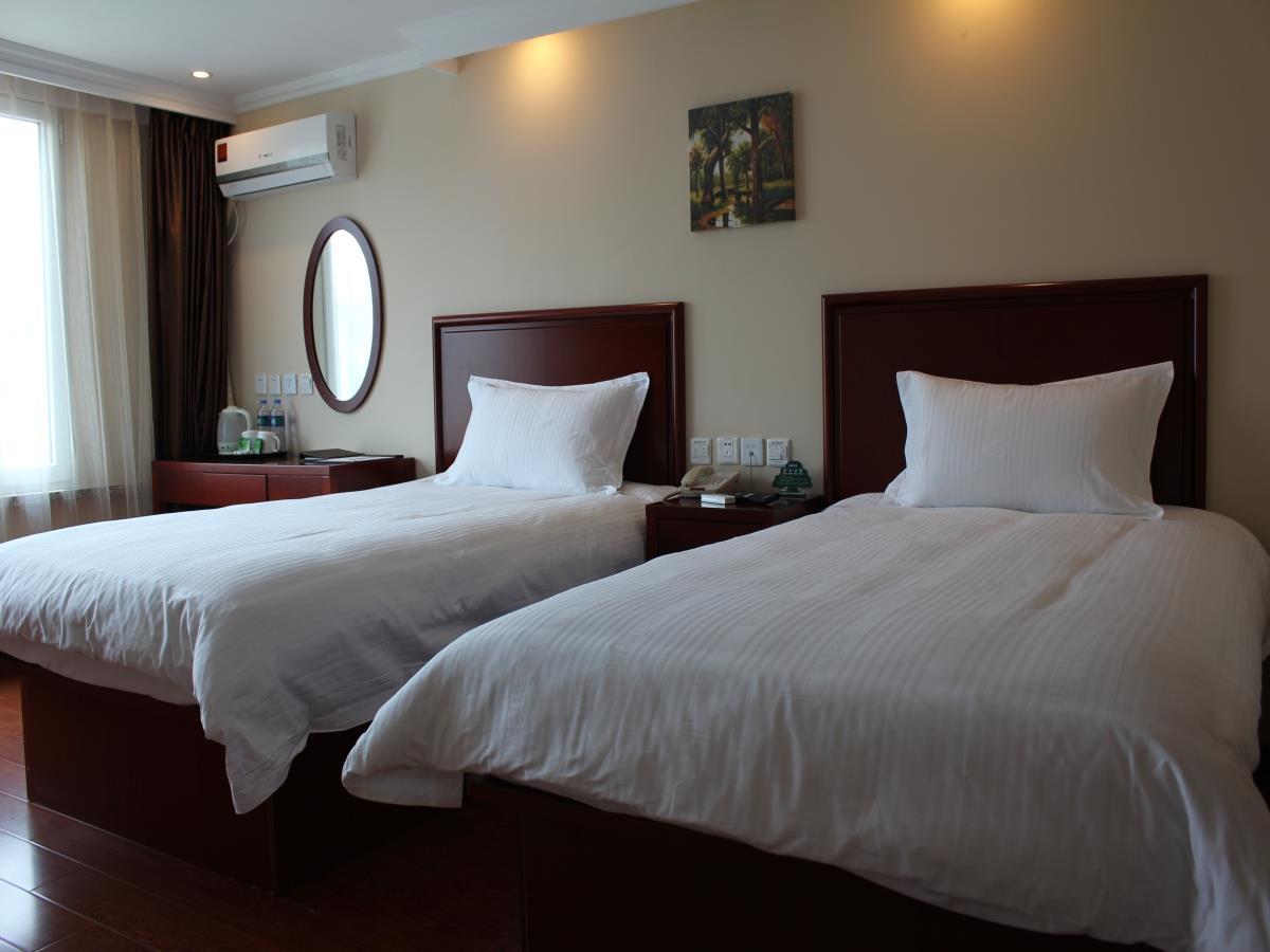 Greentree Inn Liaoning Dalian Development Zone Jinma Road Pedestrian Street Express Hotel Exteriér fotografie