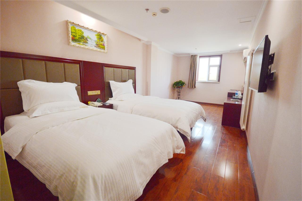 Greentree Inn Liaoning Dalian Development Zone Jinma Road Pedestrian Street Express Hotel Exteriér fotografie