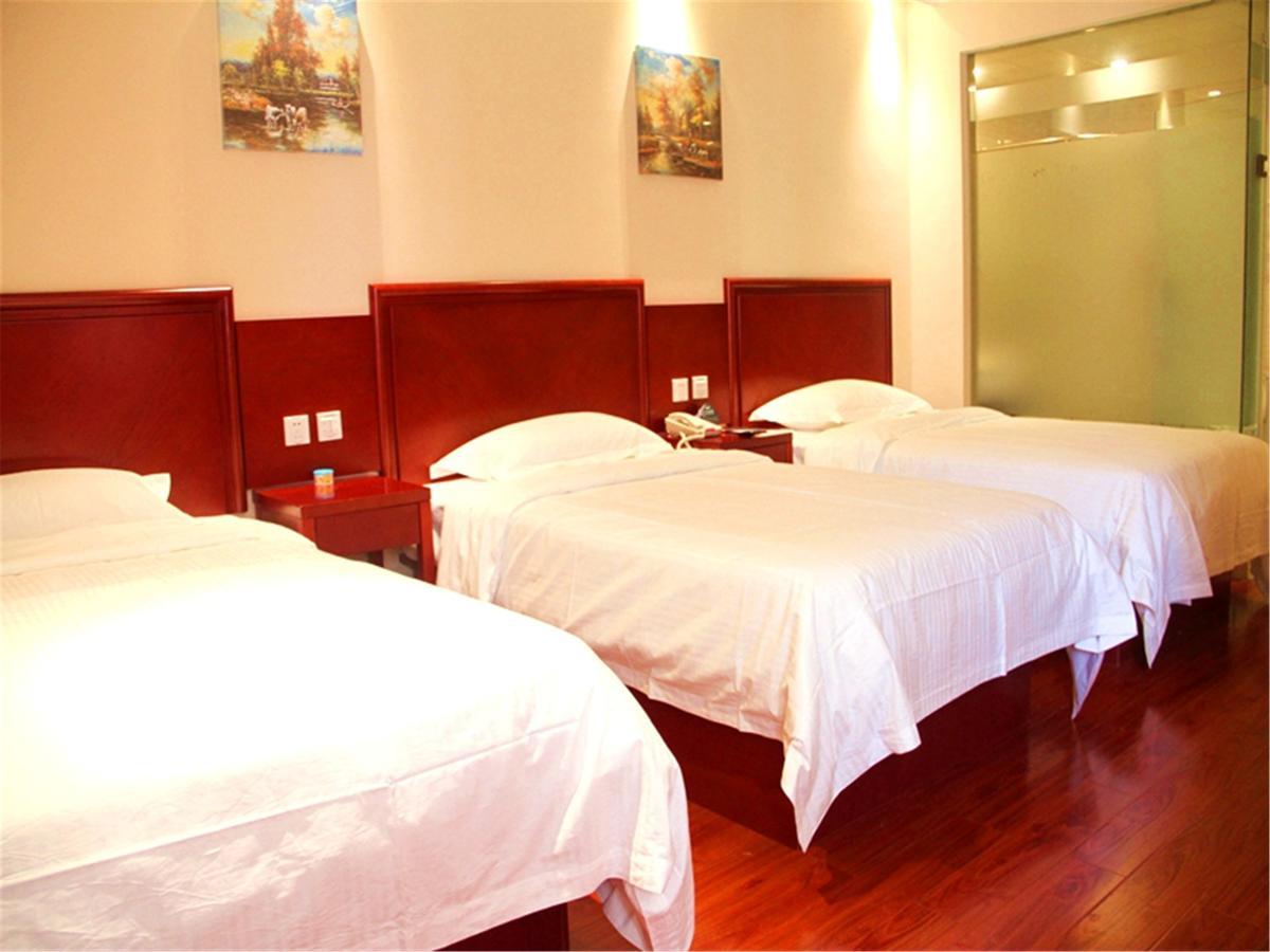 Greentree Inn Liaoning Dalian Development Zone Jinma Road Pedestrian Street Express Hotel Exteriér fotografie