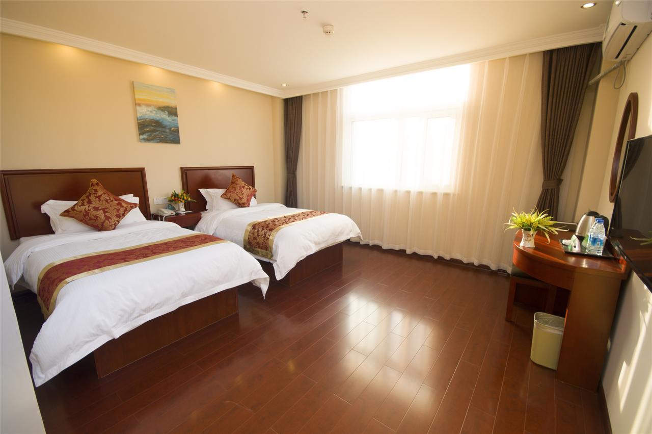 Greentree Inn Liaoning Dalian Development Zone Jinma Road Pedestrian Street Express Hotel Exteriér fotografie