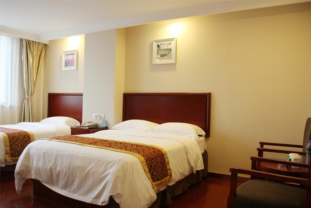 Greentree Inn Liaoning Dalian Development Zone Jinma Road Pedestrian Street Express Hotel Exteriér fotografie