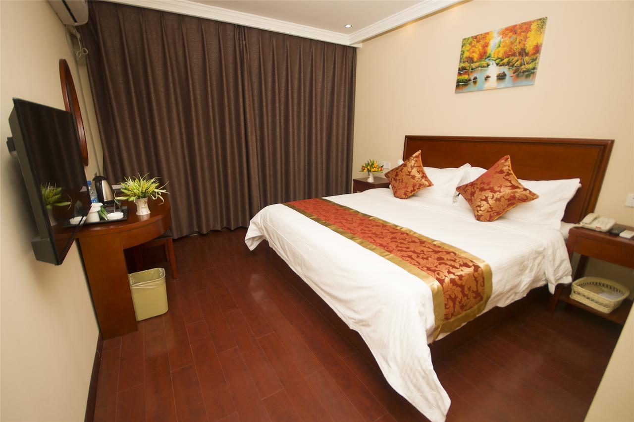 Greentree Inn Liaoning Dalian Development Zone Jinma Road Pedestrian Street Express Hotel Exteriér fotografie