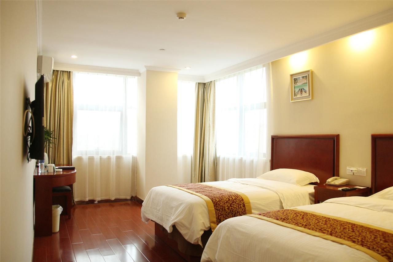 Greentree Inn Liaoning Dalian Development Zone Jinma Road Pedestrian Street Express Hotel Exteriér fotografie